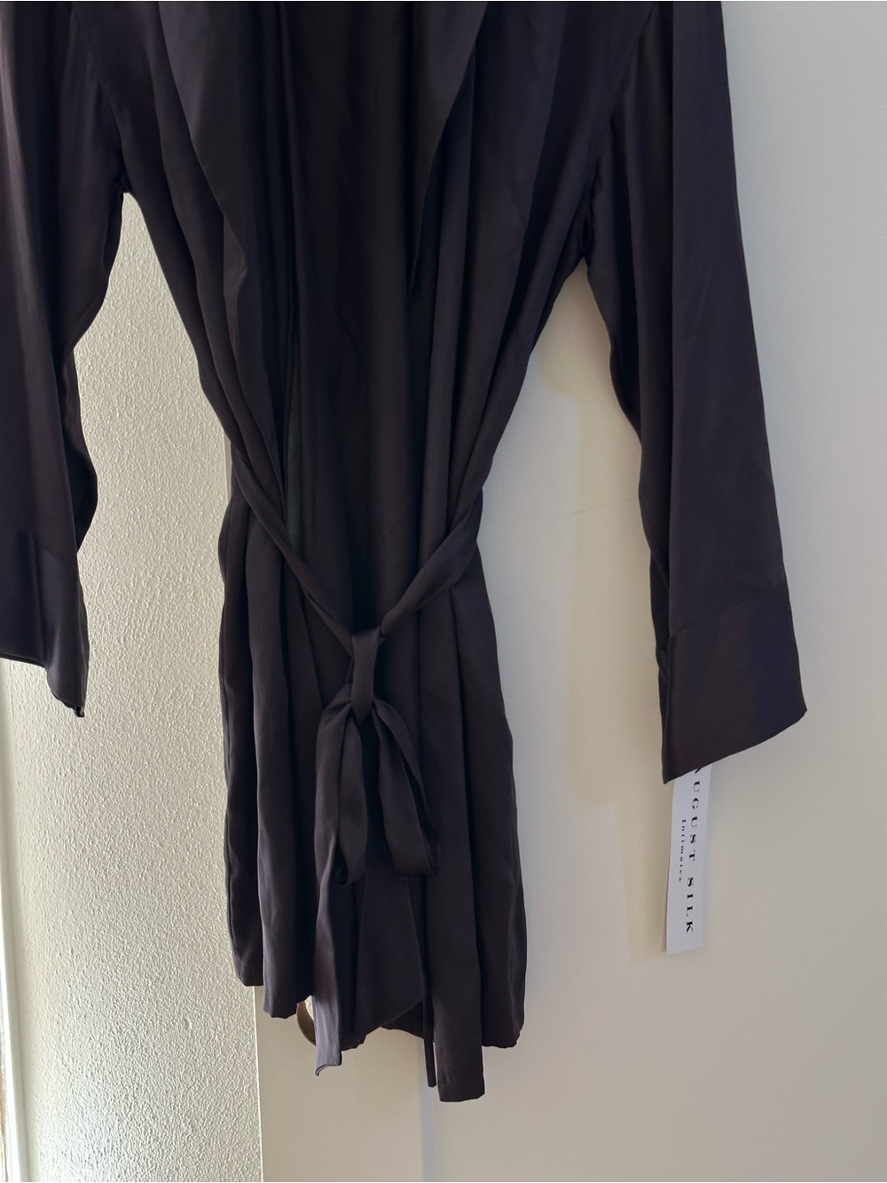 100% Silk NWT Short Robe - Picture 3 of 8